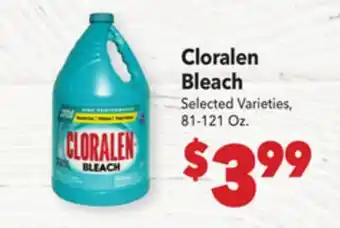 Vallarta Supermarkets Cloralen Bleach offer