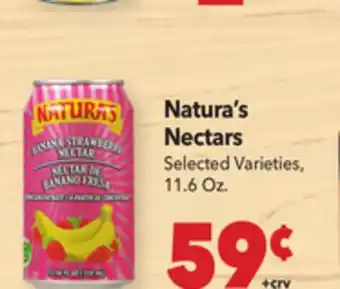 Vallarta Supermarkets Natura's Nectars offer