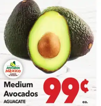 Vallarta Supermarkets Medium Avocados/AGUACATE offer