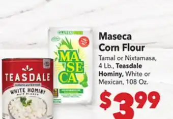 Vallarta Supermarkets Maseca Corn Flour offer