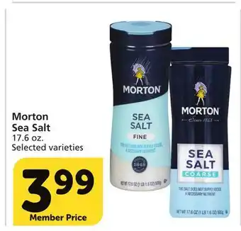 Vons Morton Sea Salt offer