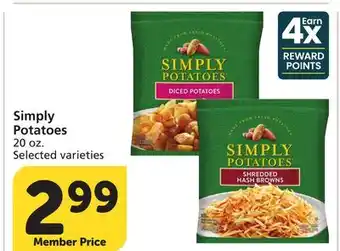 Vons Simply Potatoes offer