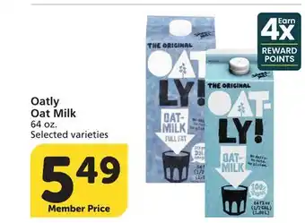 Vons Oatly Oat Milk offer