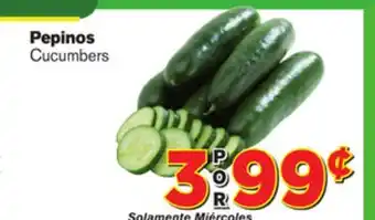 El Super Fresh Cucumbers offer
