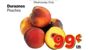 El Super Fresh Peaches offer