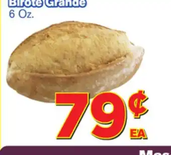El Super Fresh Birote Grande offer