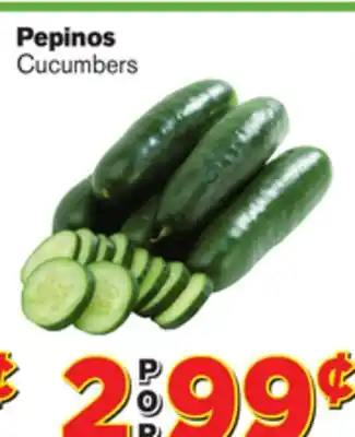 El Super Fresh Cucumbers offer