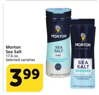 Albertsons Morton Sea Salt offer