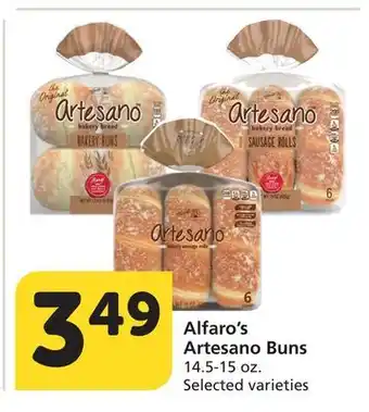 Albertsons Alfaro's Artesano Buns offer