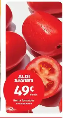 Aldi Roma Tomatoes offer