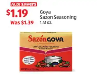 Aldi Goya Sazon Seasoning offer