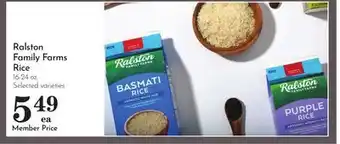 Pavilions Ralston Family Farms Rice offer