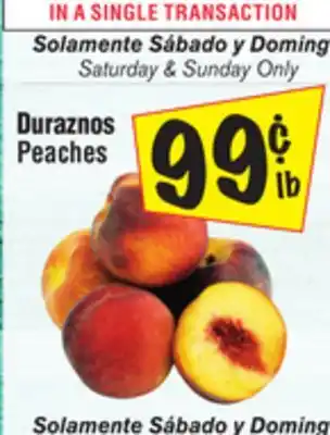 El Super Peaches offer