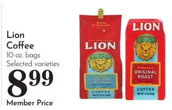 Pavilions Lion Coffee offer