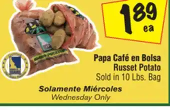 El Super Russet Potato offer