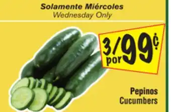 El Super Cucumbers offer