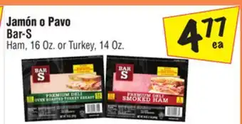 El Super Ham, 16 Oz. or Turkey, 14 Oz offer