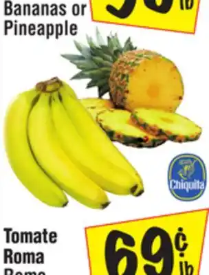 El Super Bananas or Pineapple offer