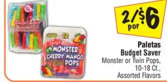 El Super Monster or Twin Pops offer