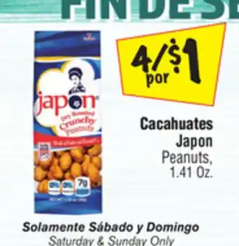 El Super Japon Peanuts offer