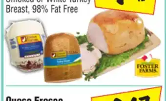 El Super Smoked or White Turkey Breast offer