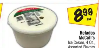 El Super Ice Cream offer