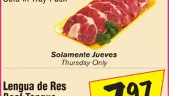 El Super Beef Tongue offer