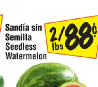 El Super Seedless Watermelon offer