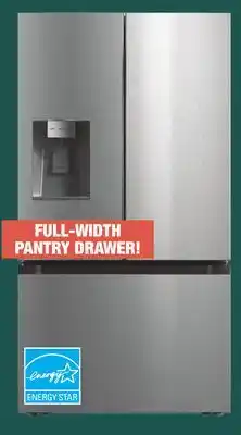 Menards Criterion&reg 28.6 cu.ft. Stainless Steel French Door Refrigerator offer
