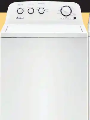 Menards Amana 3.8 cu.ft. White Top Load Washer offer