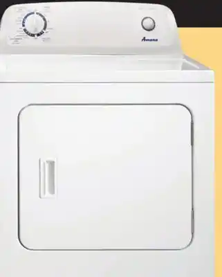 Menards Amana 6.5 cu.ft. White Electric Dryer offer