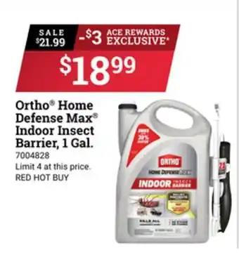 Ace Hardware Ortho Home Defense Max Indoor Insect Barrier, 1 Gal offer