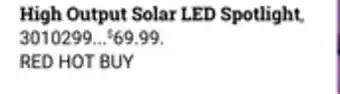 Ace Hardware High Output Solar LED Spotlight offer