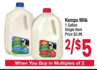 Jewel-Osco Kemps Milk offer