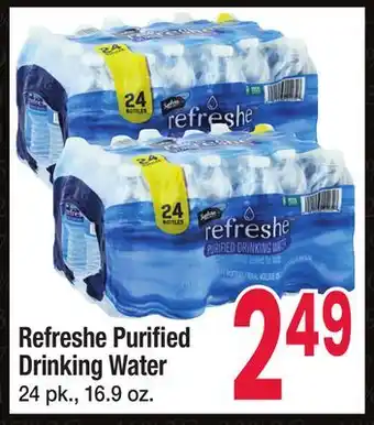 Jewel-Osco Refreshe Purified Drinking Water offer