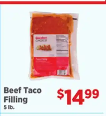 Gordon Food Services Beef Taco Filling offer