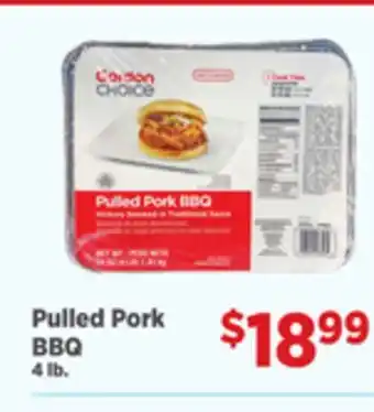 Gordon Food Services Pulled Pork BBQ offer