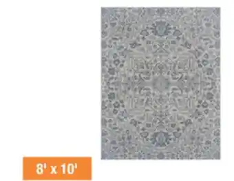 The Home Depot Hampton Bay 8' x10' Osprey Blue Indoor/Outdoor Area Rug offer