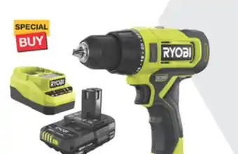 The Home Depot RYOBI 18V Drill/Driver 1.5Ah Kit offer