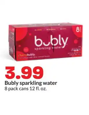 Hy-Vee Bubly sparkling water offer
