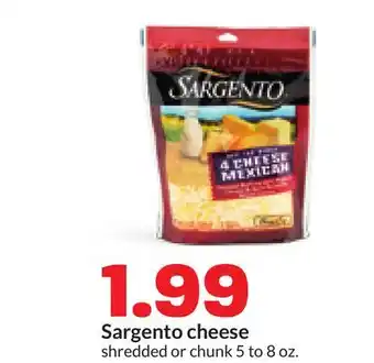 Hy-Vee Sargento cheese offer