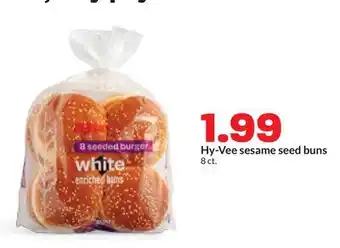 Hy-Vee Hy-Vee sesame seed buns offer
