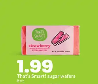 Hy-Vee That's Smart! sugar wafers offer