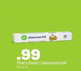 Hy-Vee That's Smart! aluminum foil offer