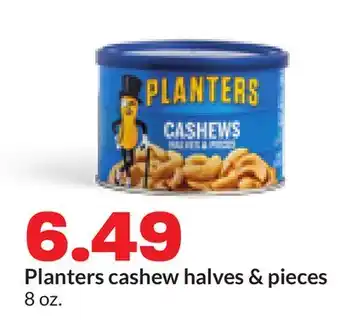 Hy-Vee Planters cashew halves & pieces offer