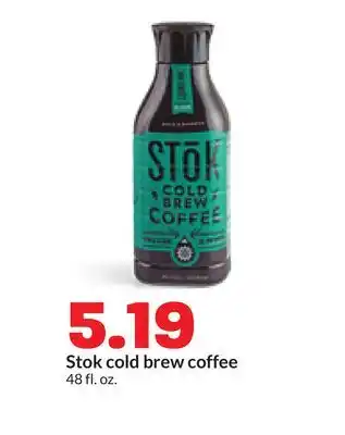 Hy-Vee Stok cold brew coffee offer