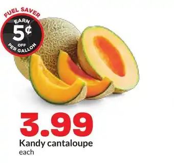 Hy-Vee Kandy cantaloupe offer