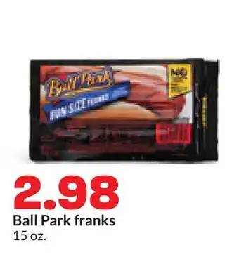Hy-Vee Ball Park franks offer