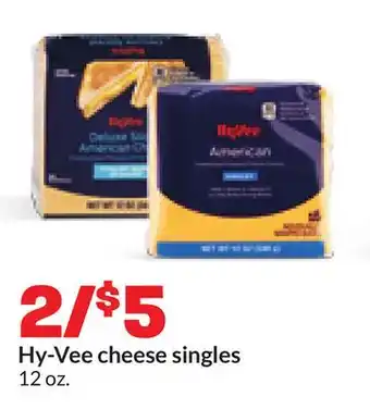 Hy-Vee Hy-Vee cheese singles offer