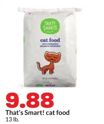 Hy-Vee That's Smart! cat food offer